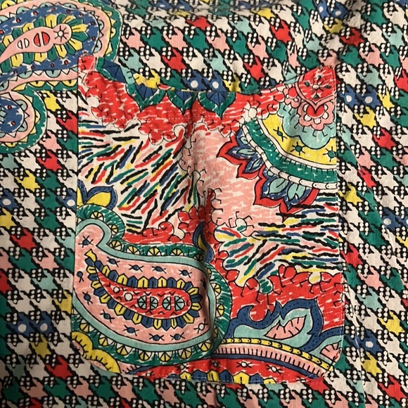 vintage serge azar paris button down top NWOT - Picture 2 of 5